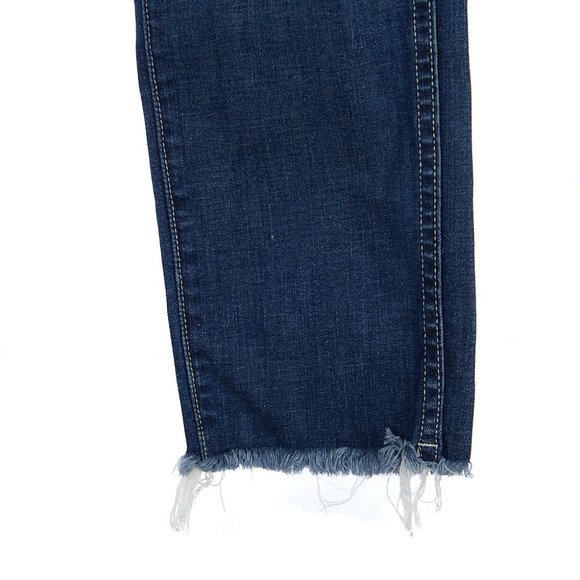 Madewell Slim Straight Jeans: Raw-Hem Edition Women's 27 - Picture 4 of 9